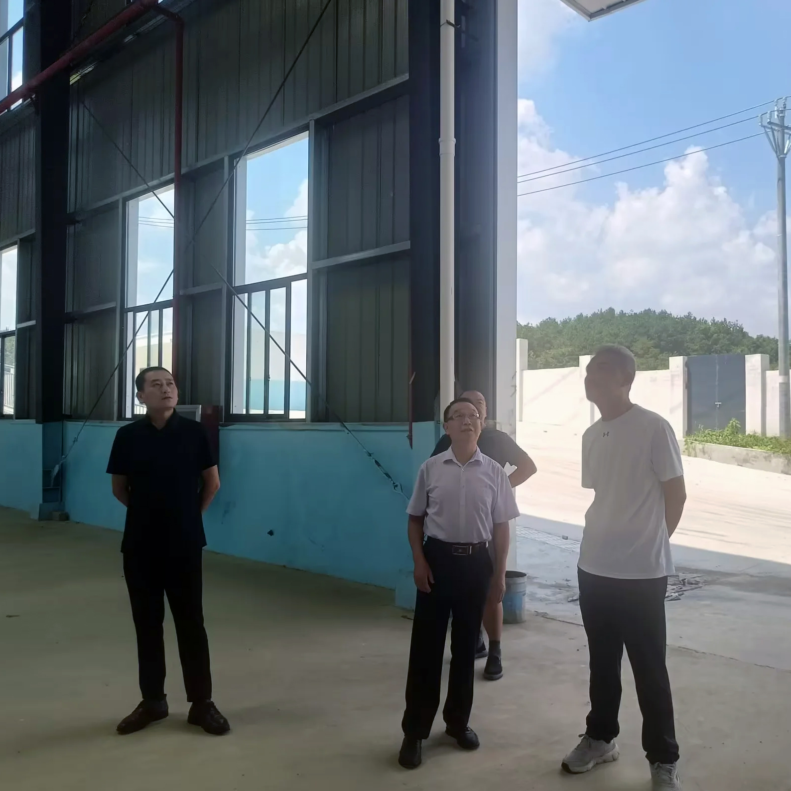2022年客商常总带客户参观我厂